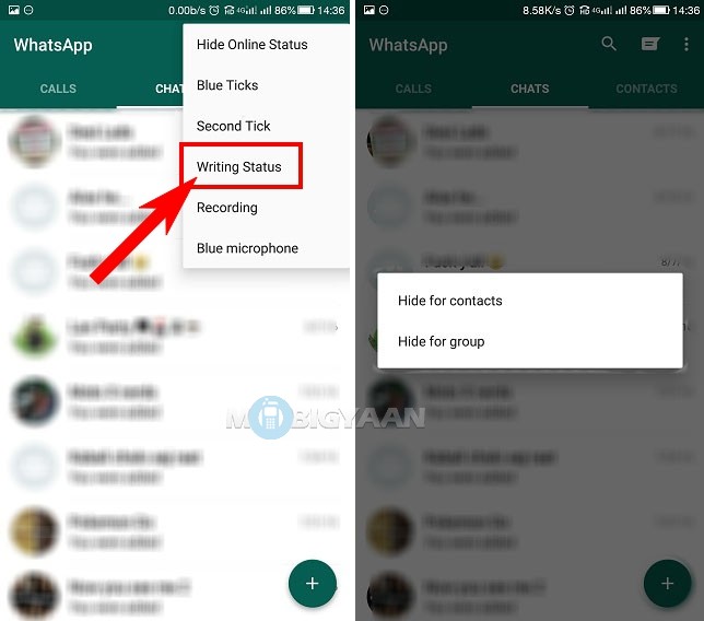 How to hide typing status on WhatsApp [Guide] (1)