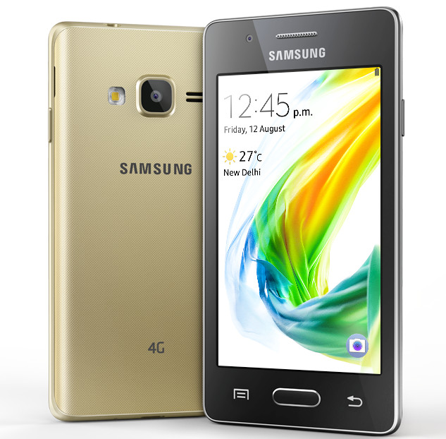 Samsung Z2 Launched In India With Tizen Os And 4g Volte Priced At 4 590