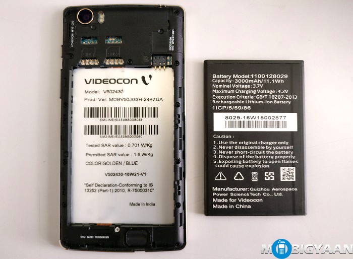 Videocon Krypton 3 V50JG Hands-on Images 8 Videocon Krypton 3 V50JG Hands-on Images (2)