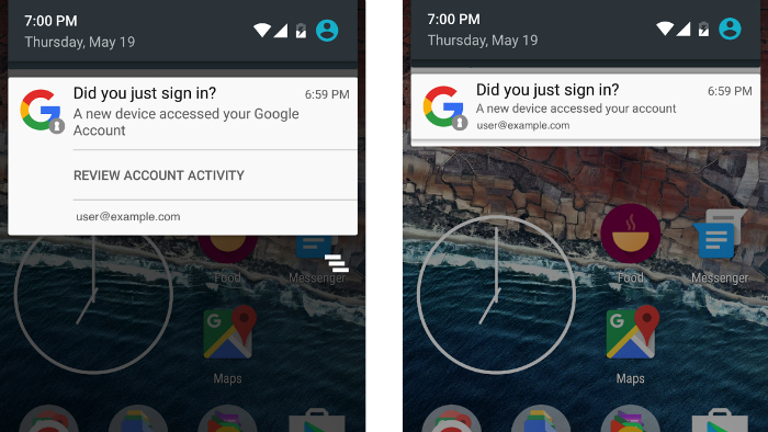 Google will now send Android notifications to users when new device has been added to their account 2 android-native-notifications-on-log-in-featured