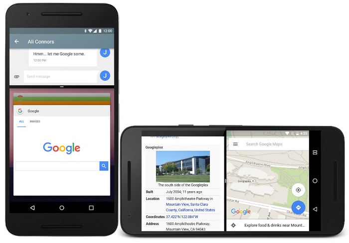 Multi-Window on Android Nougat