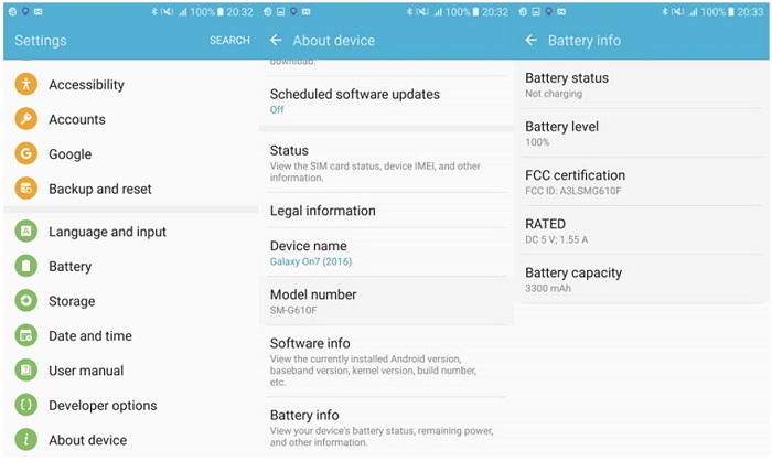 Samsung Galaxy On7 (2016) with 3300 mAh battery certified by FCC 2 samsung-galaxy-on7-2016-fcc-screenshot