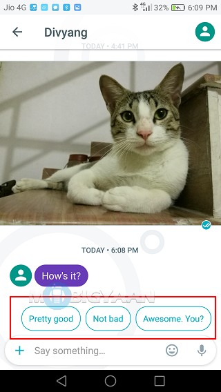 google allo features