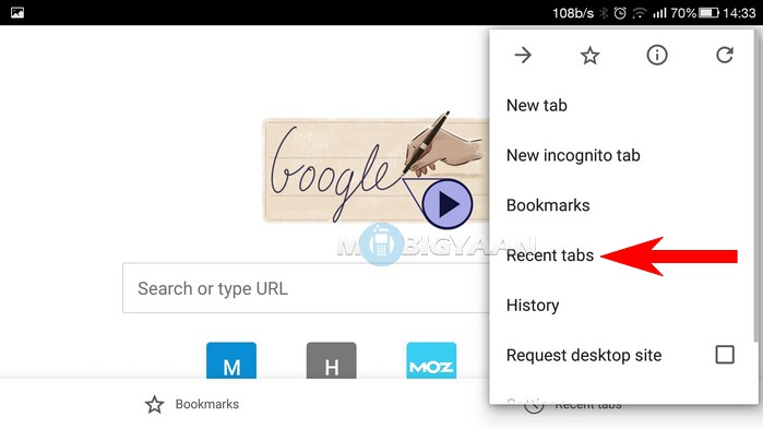 reopen closed tabs