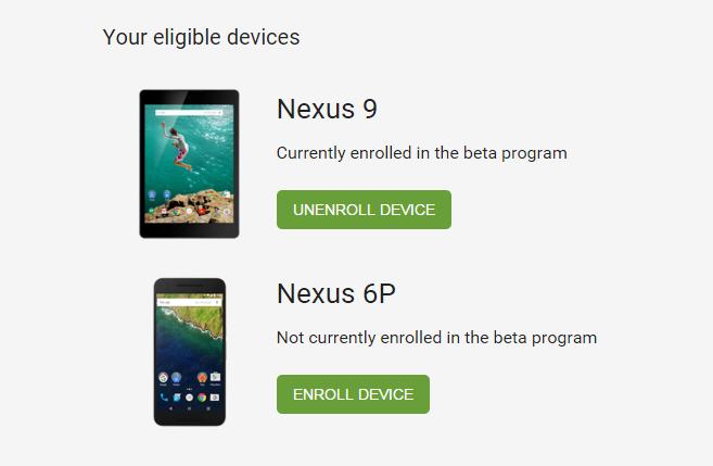 android beta program 2