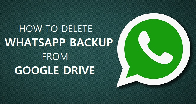 delete whatsapp backup