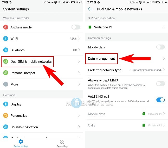 enable network speed indicator on LeEco