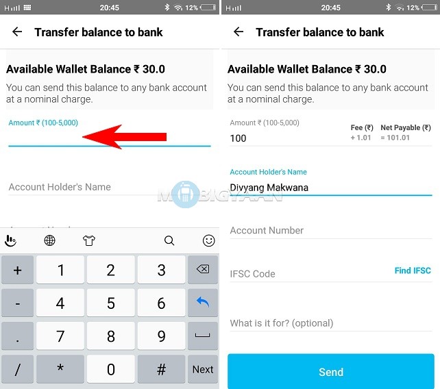 paytm wallet