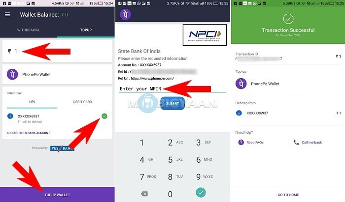 PhonePe app