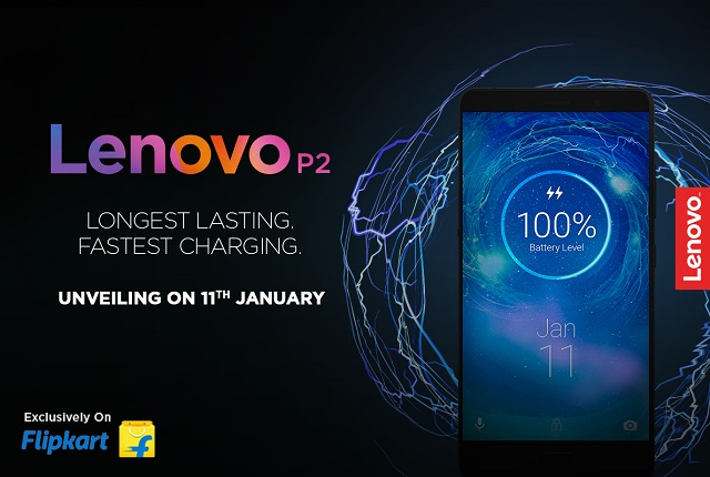 Lenovo p2 india launch invite