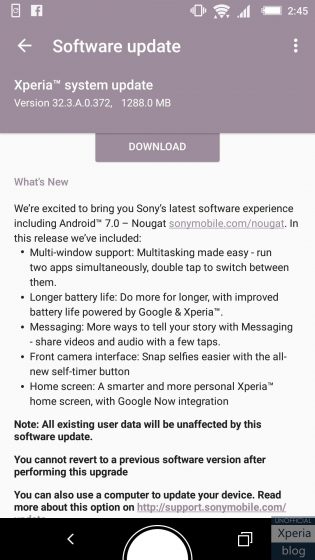 sony-xperia-z5-series-android-nougat-update