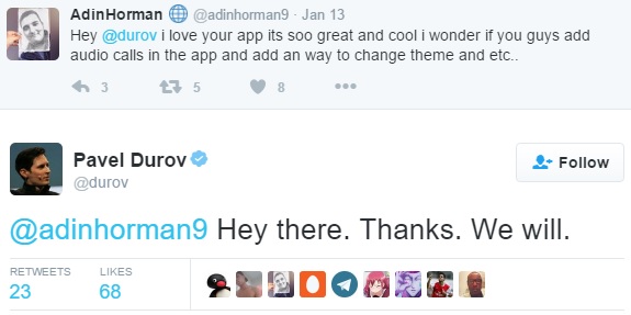 telegram-app-audio-call-theme-tweet