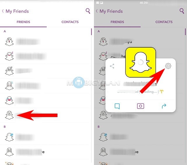 How to block someone on Snapchat Guide 3