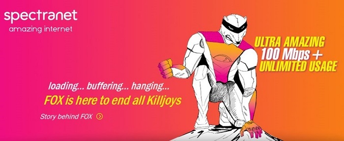 Spectranet 100mbps Internet 1