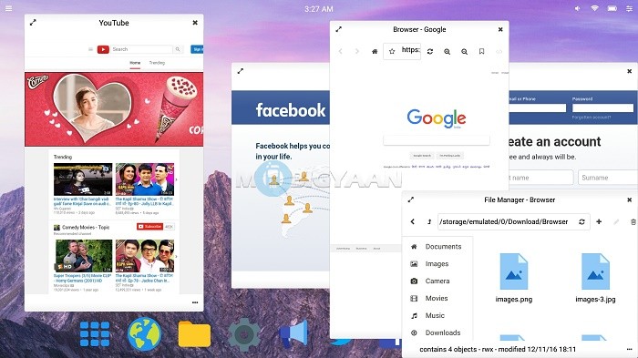 Turn your Android phone or tablet into a desktop like UI 1