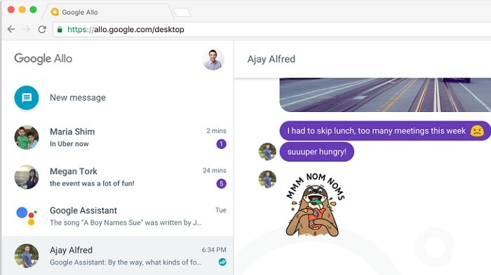 Google’s smart messaging app Allo will get a desktop client soon