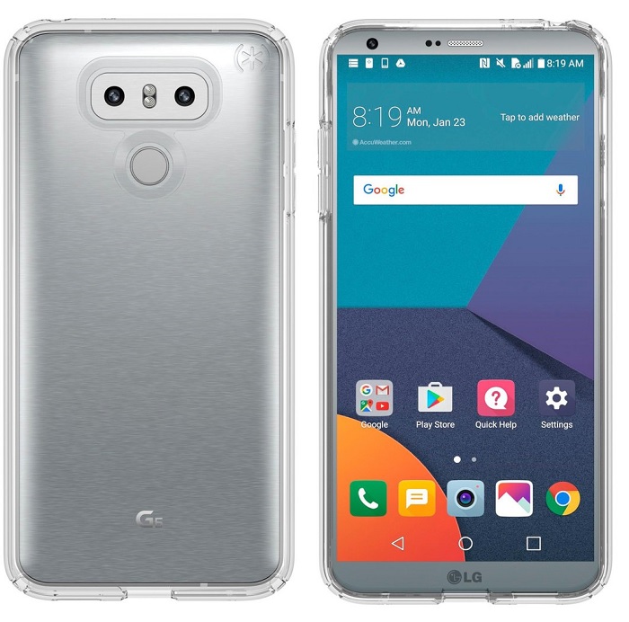 Images of Samsung Galaxy S8 and LG G6 surface online with cases on, rounded screen corners missing on G6 2 lg-g6-case-leak