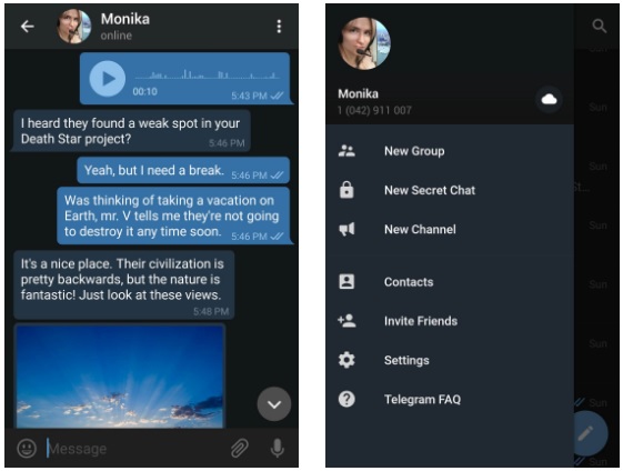 Latest update for Telegram on Android brings support for Custom Themes 2 telegram-android-custom-themes-1