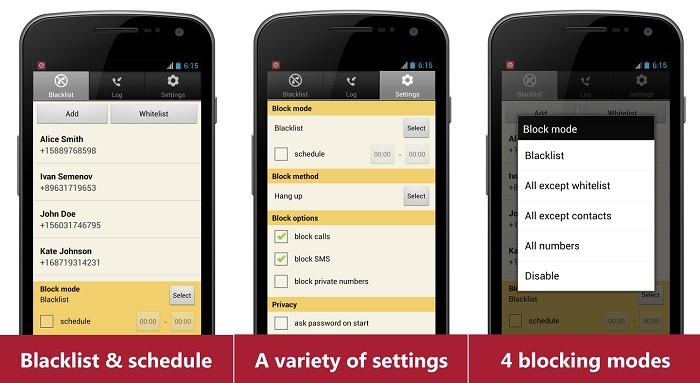 5 Android Apps that lets you block spam calls 1