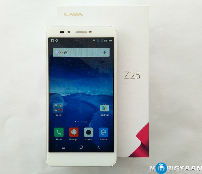 Lava Z25 Hands on Images Review 1