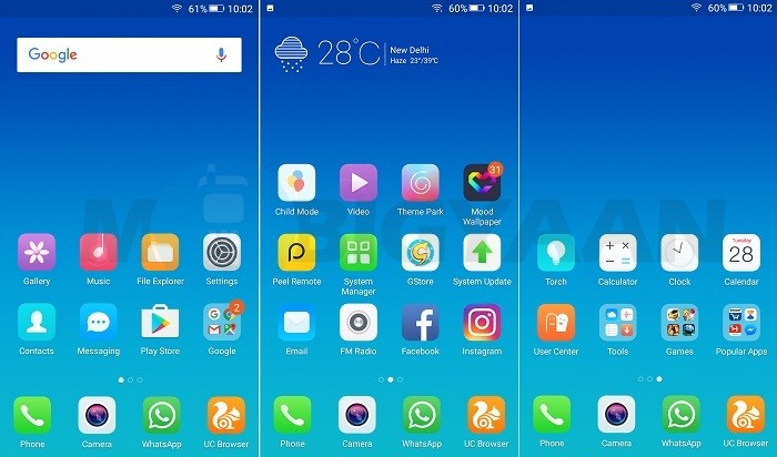 gionee-a1-first-impressions-sfotware-homescreen