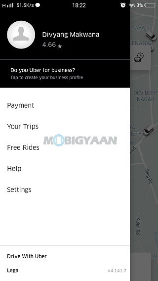 Uber ratings