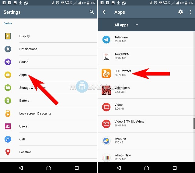 How to turn off UC News notifications in UC Browser Guide 4