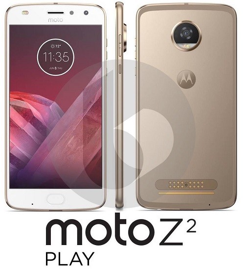 Moto Z2 Play press renders leak