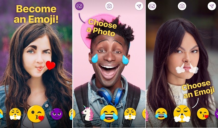 This app uses Artificial Intelligence to turn your face into an emoji