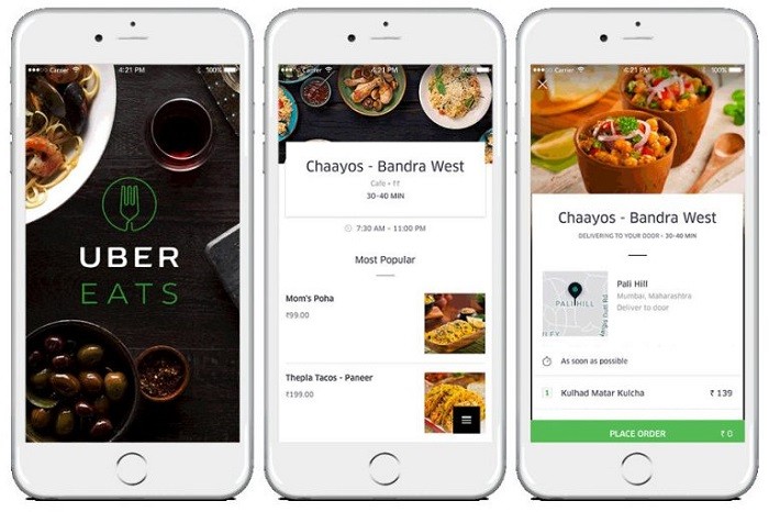 UberEats India launch