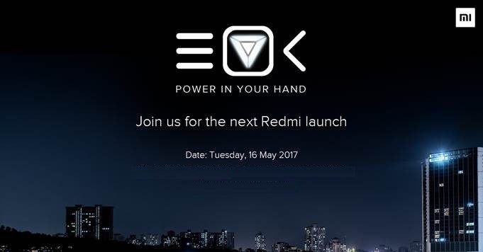 Xiaomi Redmi launch May 16