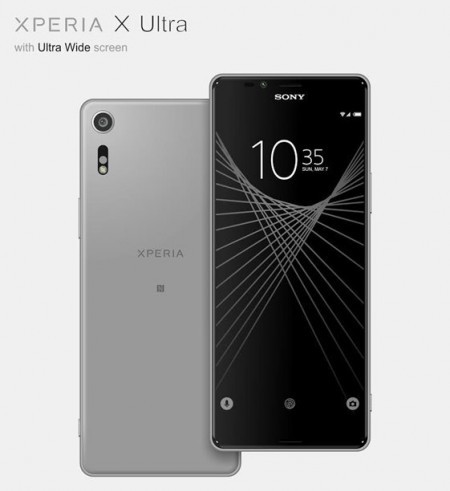 sony xperia x ultra render leak