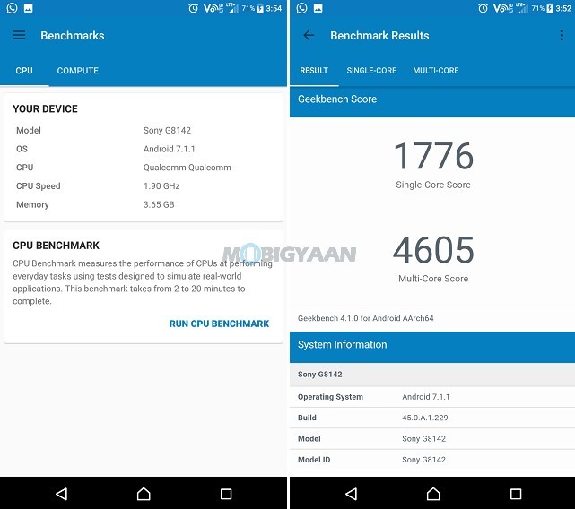 Sony Xperia XZ Premium Benchmarks