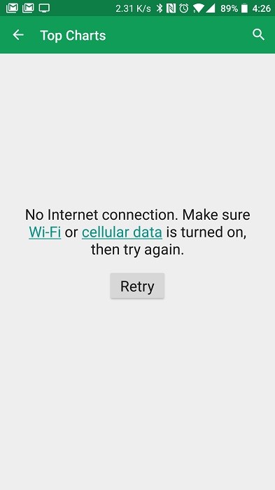 Google Play Store gets a new offline page, will now notify you when you are back online 2 google-play-store-offline-online-notification-2