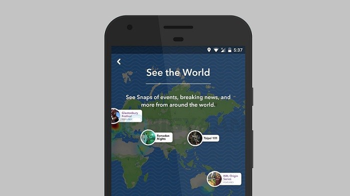 Snapchat introduces Snap Map so that you can see where your friends are
