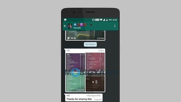 WhatsApp Beta for Android now groups multiple images as an album in a chat