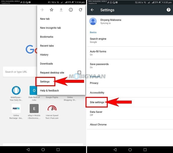 How to block pop ups in Google Chrome on Android Guide 3