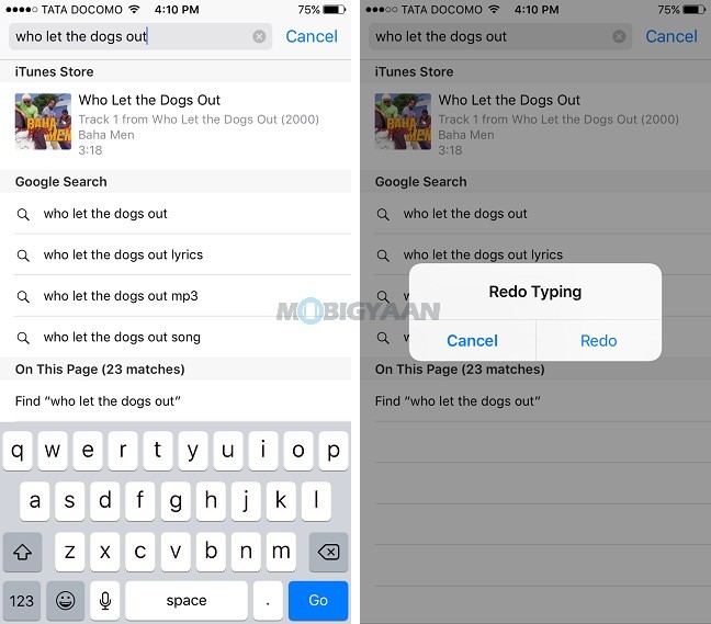How to undo typing on Apple iPhones iOS Guide 24