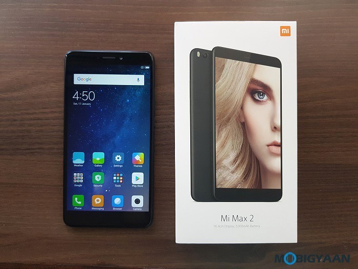 Xiaomi Mi Max 2 Hands on Review Images Big in size Big in battery 8
