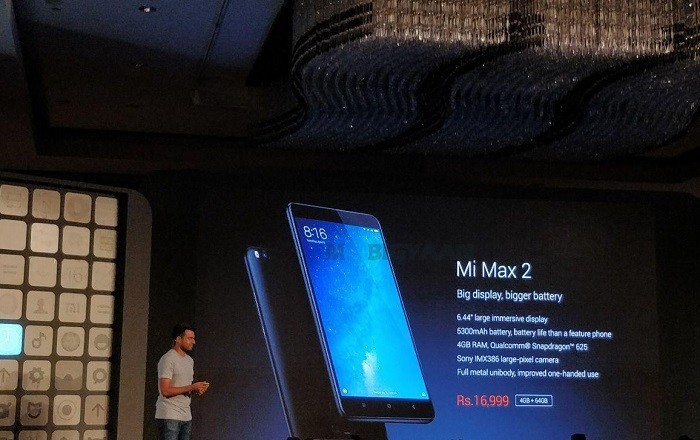 Xiaomi Mi Max 2 India
