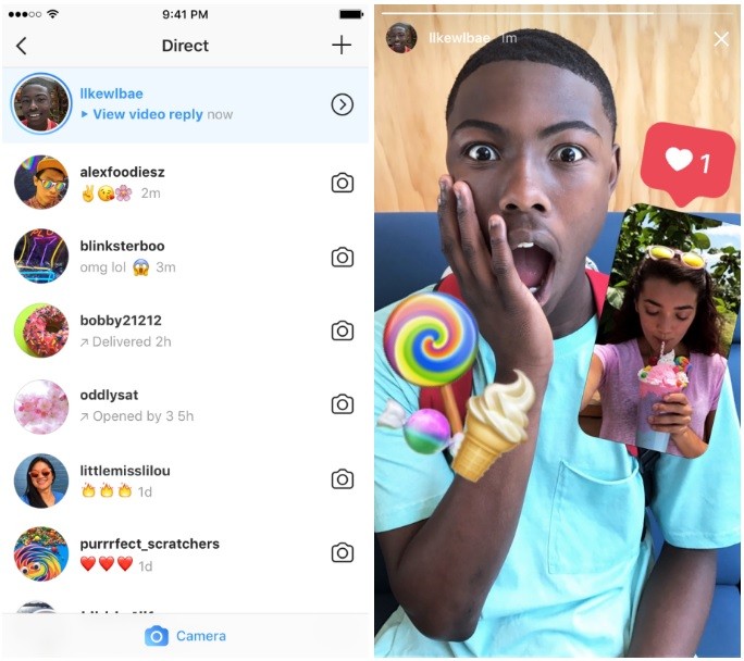 You can now reply to Instagram Stories with photos or videos