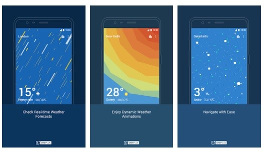 oneplus weather app screenshot