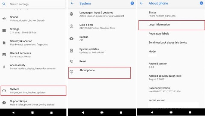 Google Pixel 2 hits US FCC website reveals Active Edge Android 8.0.1 and more 1