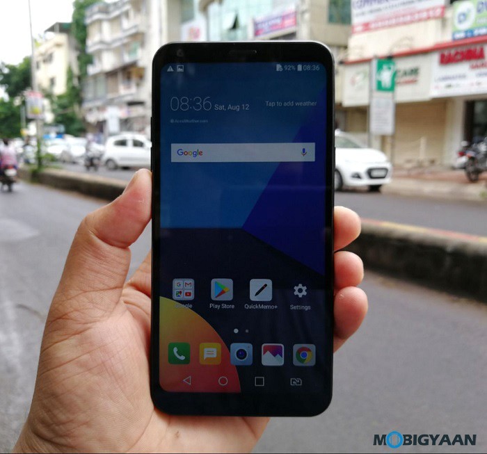 LG Q6 Review 2 LG Q6 Hands on Review Front Images 3
