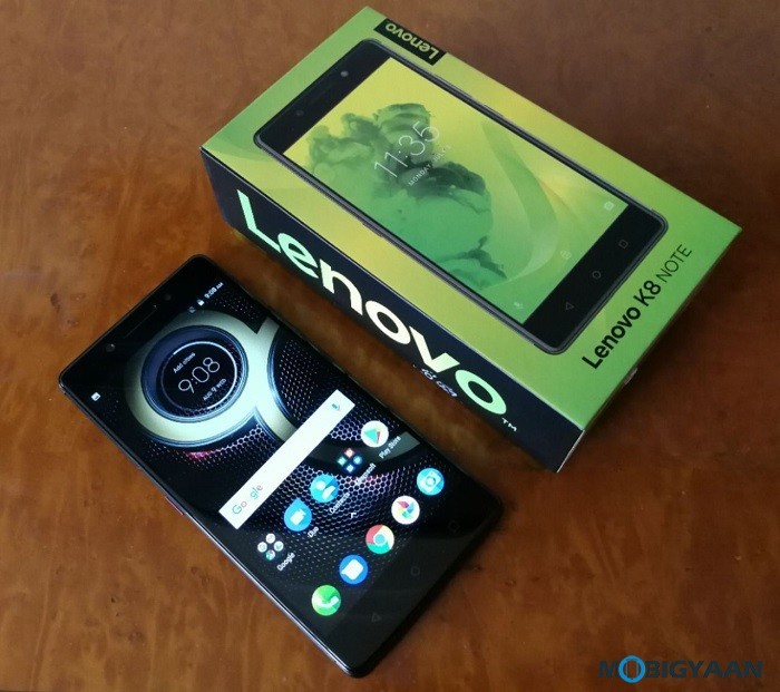 Lenovo K8 Note Hands on Review Images 6