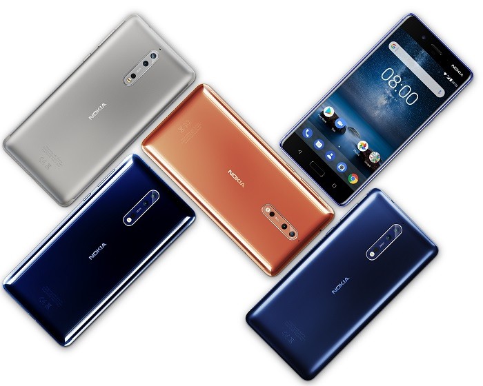 nokia 8 official colors 2