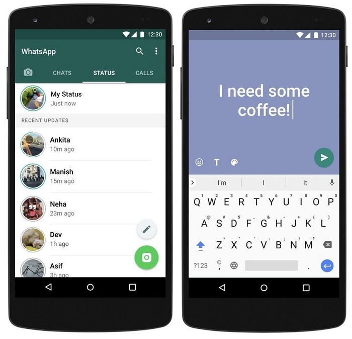 WhatsApp rolls out Picture-in-Picture Mode video calling and colorful text status on its Android app 2 whatsapp-colorful-text-status-iphone-android-1