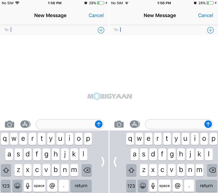 How to enable one handed keyboard on iOS 11 Guide 1