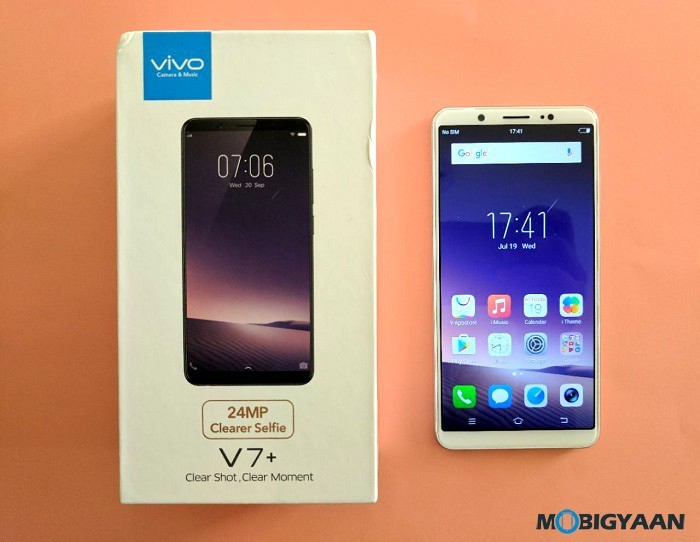 Vivo V7 Plus Hands on Images Review Selfie Phone 2