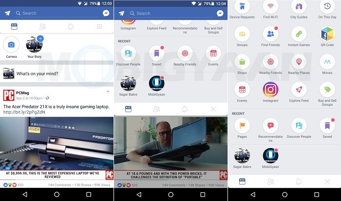 facebook-testing-ui-pull-down-menu-android-2